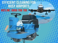 MÁY LAU SÀN NGỒI LÁI CHO SÂN BAY