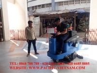 MÁY LAU SÀN NGỒI LÁI CÔNG NGHIỆP VỆ SINH SÀN NHÀ MÁY