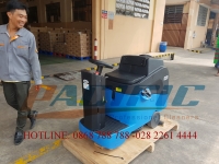BÀN GIAO MÁY CHÀ SÀN NGỒI LÁI 1 MÂM Ở TIỀN GIANG