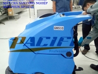 BÀN GIAO MÁY LAU SÀN CÔNG NGHIỆP GRAMMY GM510/55C CHO NHÀ MÁY SẢN XUẤT CHẾ BIẾN THỰC PHẨM TẠI HẬU GIANG 