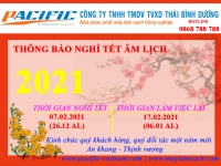 LỊCH NGHỈ TẾT ÂM LỊCH 2021