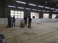 XỬ LÝ BỀ MẶT SÀN BÊ TÔNG TRƯỚC KHI SƠN SÀN NHÀ XƯỞNG