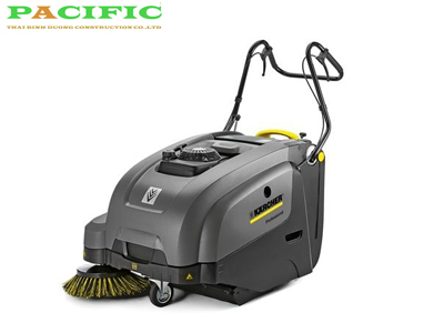 Máy quét rác đẩy tay Karcher Model: KM 75/40 W Bp pack