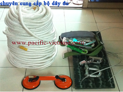 Bộ dây đu trên cao - dây đu lau kính